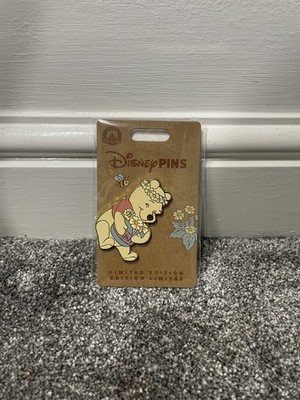 Disney Winnie the Pooh Limited Edition Floral Pin /1000 - Brandneu - INHAND
