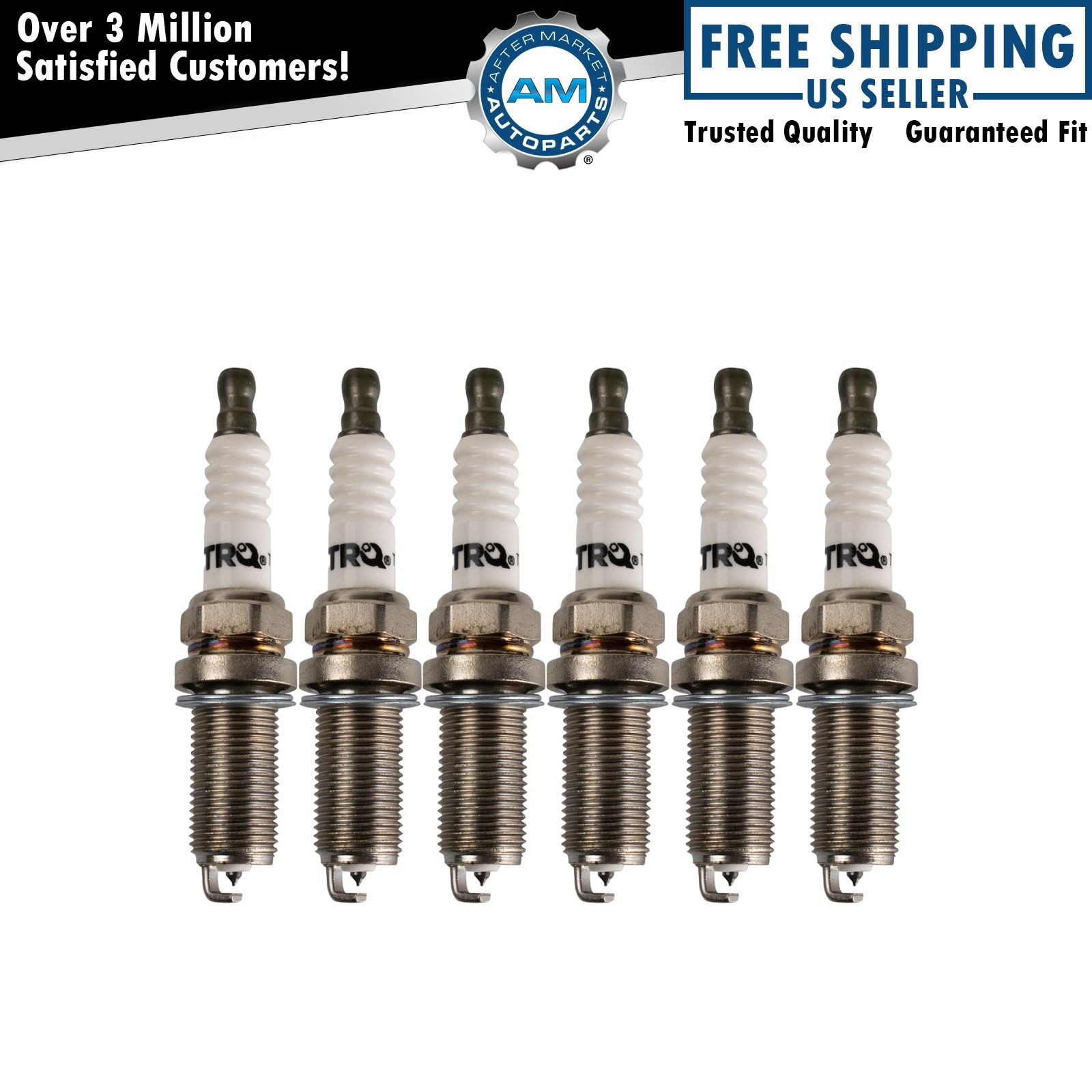 Iridium Spark Plugs Engine Tune Up Ignition Kit 6 Piece Set New