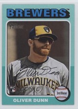 2024 Topps Heritage High Number Aqua Border Oliver Dunn #653 pk8