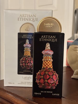 LATTAFA ARTISAN ETHNIQUE EDP SPRAY 3.4 FL.OZ Open box