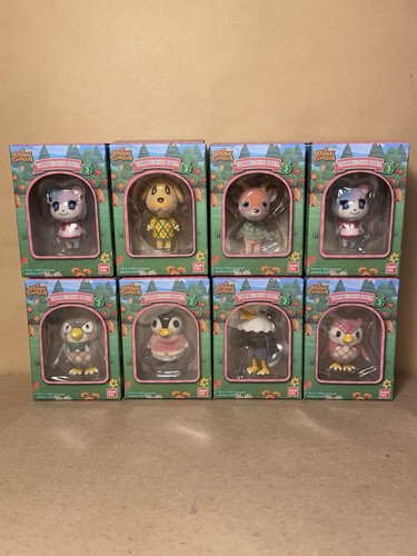 Bandai 2022 Animal Crossing New Horizons Tomodachi Doll Lot of 8