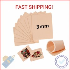 Premium Fake Skin 3MM - Jconly 10Pcs Thick Tattoo Skin for Practice, Double Side
