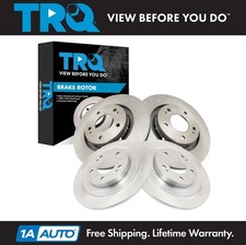 TRQ Front & Rear Brake Rotors Set Fits 2018-2022 Mitsubishi Outlander PHEV