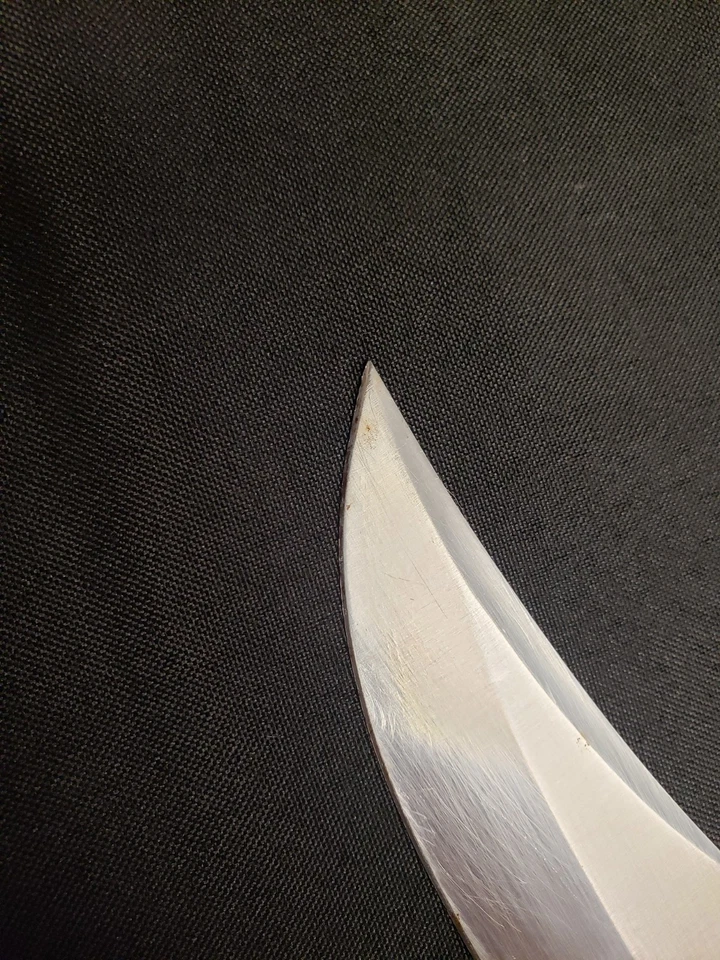 Juego de cuchillos dobles dobles Muela Alce Scout INOX España 7220 7221 Bowie leer vintage Foto 3 de 4