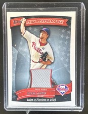 2010 Topps Brad Lidge Peak Performance Jersey #PPR-BR Phillies