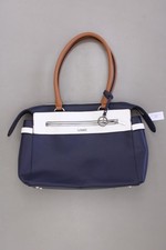 Borsa a mano con manici L. Credi da donna blu in poliuretano