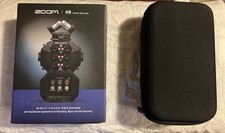 Zoom H8 12-Track Portable Audio Recorder 2024- Black