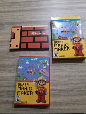 2015 Super Mario Maker For Nintendo Wii U Brand New Factory Sealed With Booklet 