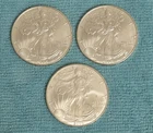2006 American Silver Eagle (Lot Of 3)