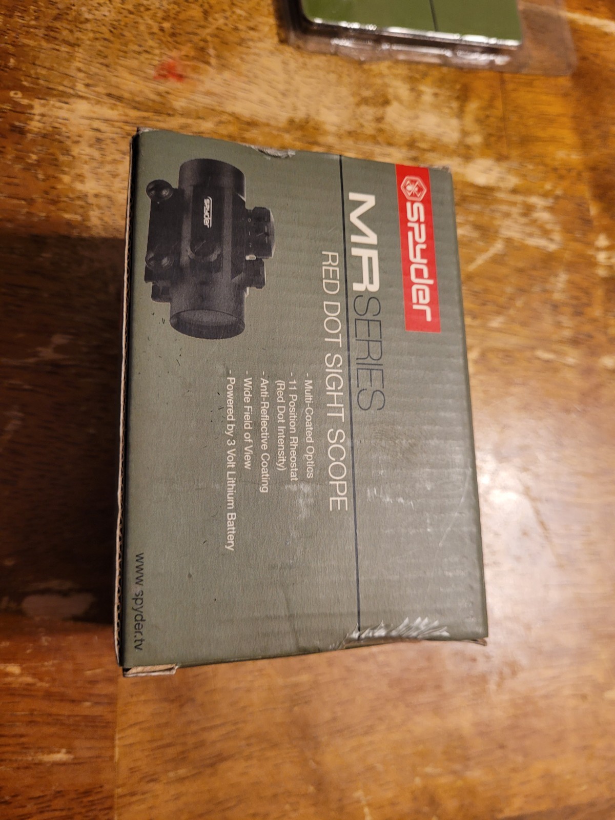 Spyder MR Series Red Dot Sight Scope + Tactical Rail MR1 MR2