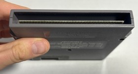 Lot Of 4 Nintendo NES Games USED SLALOM SUPER MARIO DUCK HUNT GOLF ICE HOCKEY