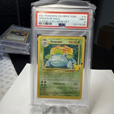 Venusaur 15/102 Celebrations: Classic Collection Holo MINT PSA 9