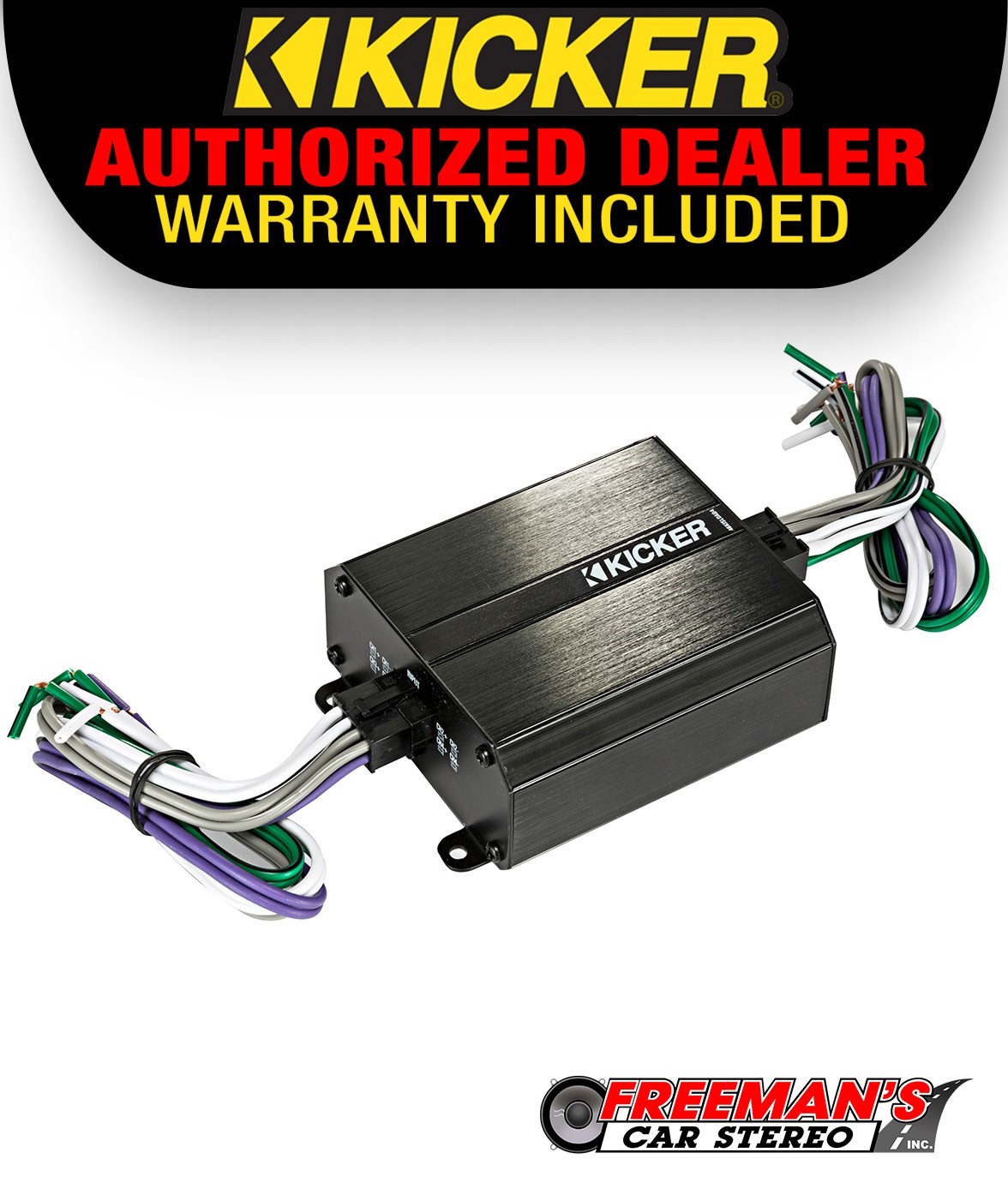 Kicker 46KISLOAD4 4-Channel LOC Line Output Converter w/ Loa