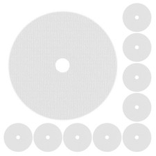  10 Stück Silikon-Dehydrator-Blätter, rund, antihaftbeschichtet,