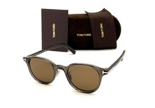 Tom Ford FT0977 20J Light Gray / Brown 48mm Sunglasses
