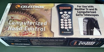 NEW IOB Celestron NexStar 5i And 8i Digital Hand Control Keypad 93962