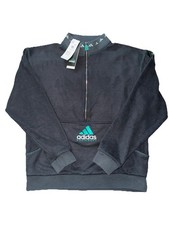 Image of NWT Adidas Equipment EQT Men’s Size XS Sweatshirt Half Zip Pullover JW9875