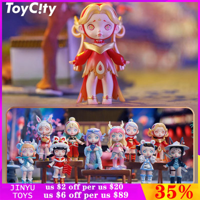 Toy City Laura Chinese Series Surprise Blind Box Cute Action Doll
