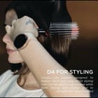 Denman D4 Classic Detangling 9 Row Styling Brush - Black — photo 4