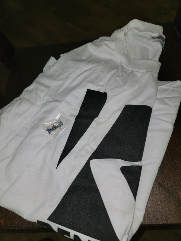 Vintage Bolt Rendition Comic Book T-Shirt Plus Pin Size XL 