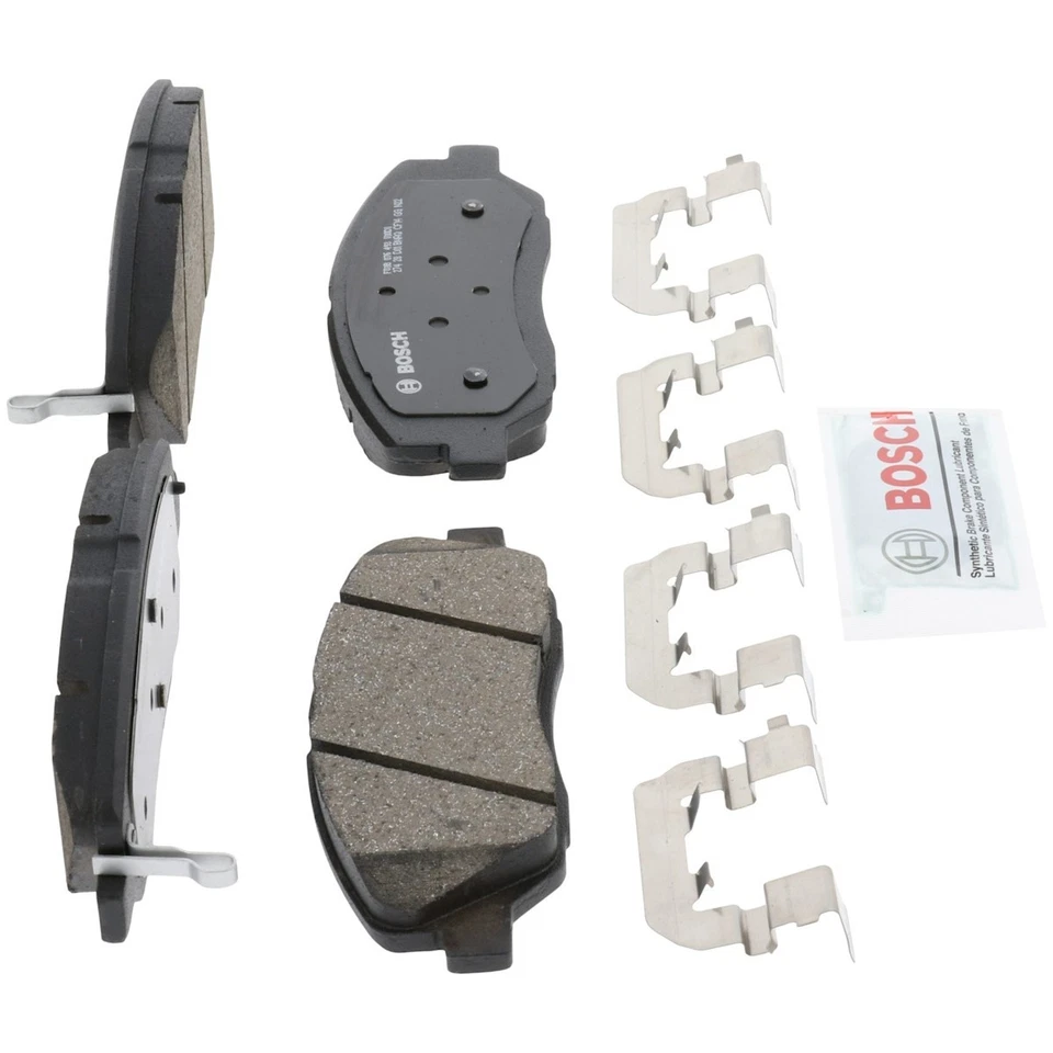 Juego de pastillas de freno delanteras BC1202 Bosch de 2 ruedas para Hyundai Santa Fe XL Kia Sedona Foto 3 de 4