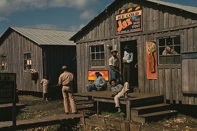 Juke Joint for African American Migratory Workers Marion Wolcott Poster Print