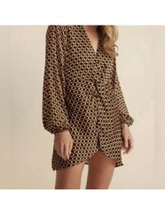 Revolve Mink Pink Valentina Long Sleeve Dress