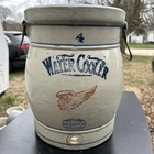 Antique Red Wing 4 gallon Water Cooler Stoneware Crock Minnesota Jug Pottery