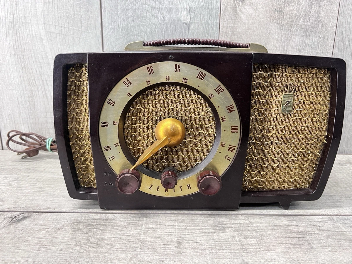 Zenith Radio Parts In Collectible Tube Radios 1950-1959 for sale
