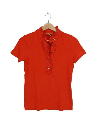 TORY BURCH Shirt basique Dames Haut T EU 34 rouge style décontracté - Photo 1/4