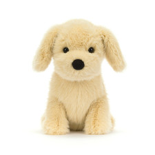 Jellycat Golden Puppy 8 Inch Polyester Stuffed Toy Ideal for Gifts and Playtime