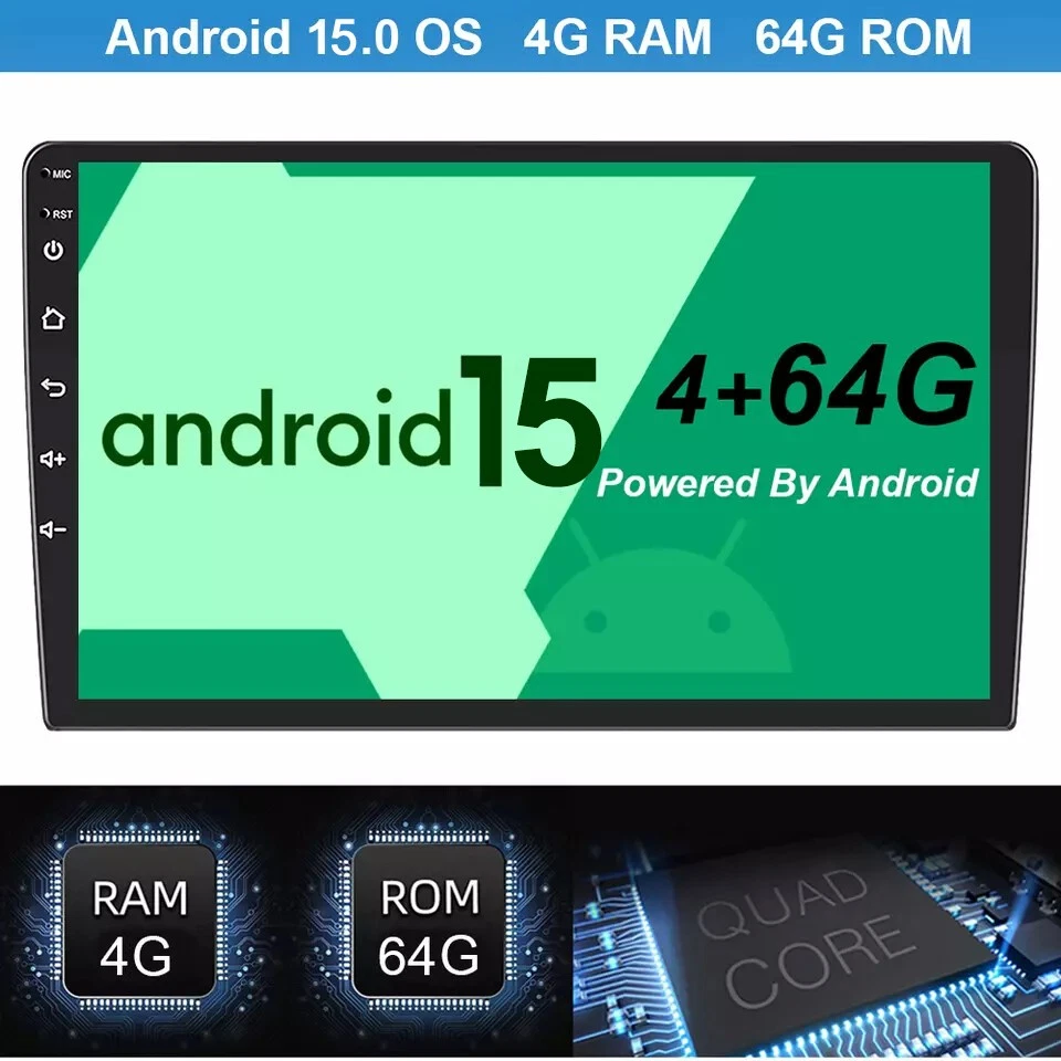 For Mitsubishi Lancer 2008-2017 Android 15 Car Stereo Radio Carplay GPS 4+64GB - Image 4 of 4