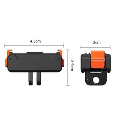 Magnetic Quick-Release Base Adapter Extension Base fit for DJI ACTION 4/5 PRO