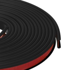 1/2 Inch x 20 Feet U Shape Edge Banding, TPE Rubber Edge Trim Self Adhesive V...