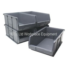 NEW British Made 100% Recycled Plastic Parts Storage Bins Boxes Box 5 x Size 7