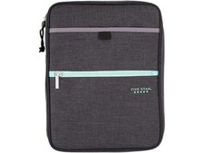 five star zipper binder, 1 inch 3 ring binder, carry-all with internal pockets