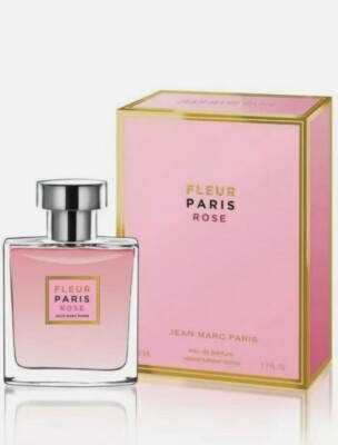Jean Marc Paris Fleur Paris Rose Eau De Parfum Spray 1.7 fl oz New