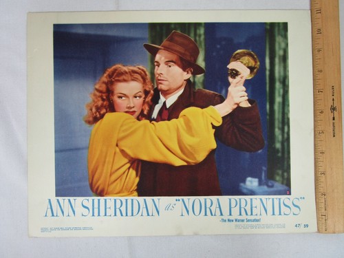 Nora Prentiss 1947 Lobby Card #2 11X14 Ann Sheridan Warner Bros - Picture 9 of 9