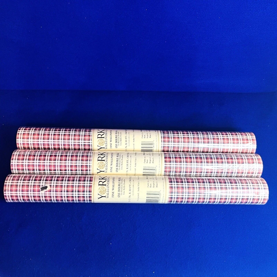 Papel tapiz para revestimientos de paredes York 3 rollos dobles 56 cuadrados. Patrón FY RK6880 Foto 4 de 4