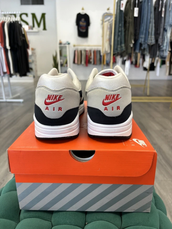 2017 Nike Air Max 1 OG Anniversary Dark Obsidian Size 11 908375-104 G2U - Image 2 of 4