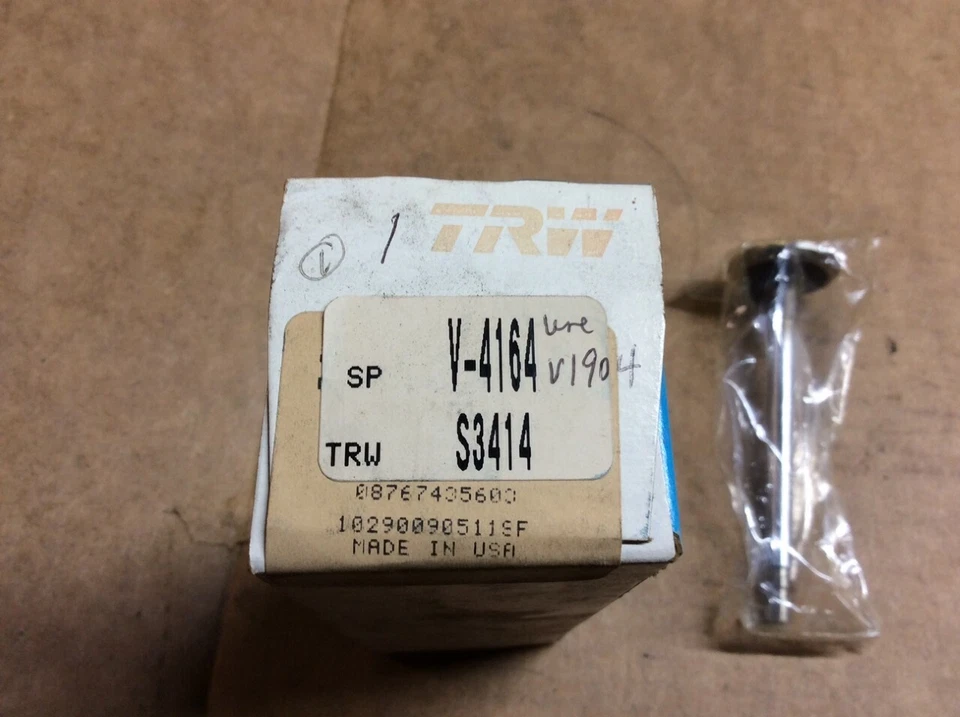 New TRW Engine Exhaust Valve V-4164 QTY1 - Image 2 of 4