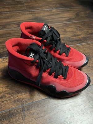 Nike KD 12 University Red Basketball Shoes Boy Size
