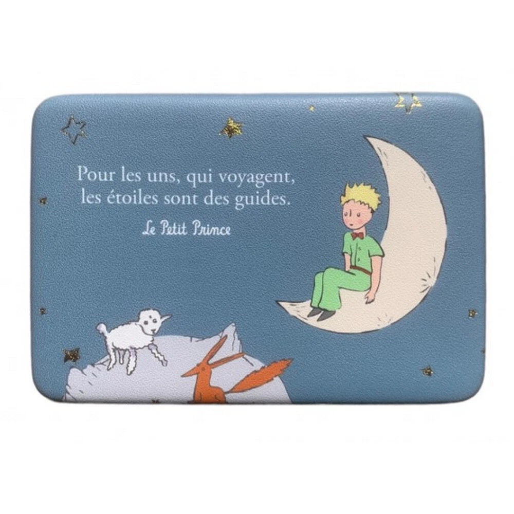 Kiub mini travel jewelry case The Little Prince sitting on the