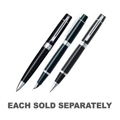 Sheaffer Modern Elegant 300 Glossy Black/Chrome Plated Pen In A Gift Box