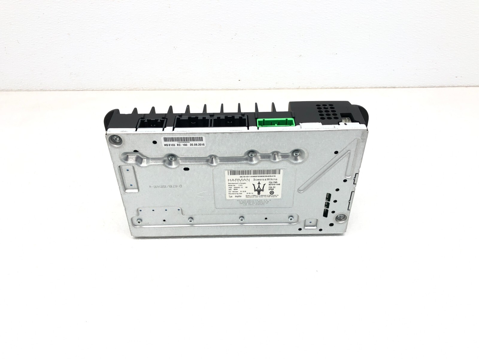 2017-2020 MASERATI LEVANTE RADIO AUDIO AMP AMPLIFIER BOWERS & WILKINS OEM