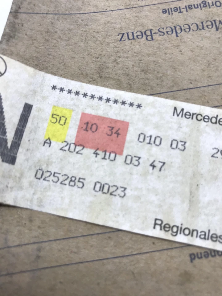 Vibration absorber Mercedes W201 W124 2024100347 NOS - Image 2 of 4