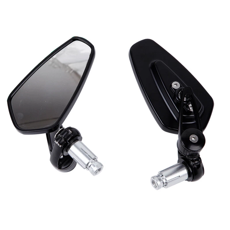 Motorcycle 7/8" 22mm Handle Bar End Mirrors For Suzuki GSXR 1000 750 600 250 US - Image 3 of 4