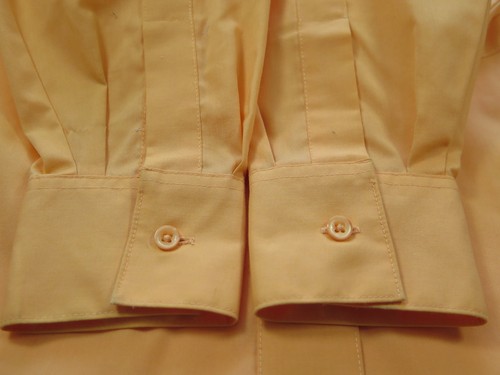 Womens Foxcroft Cotton Blend Wrinkle Free Solid Orange Blouse Top Shirt Size 6 - Picture 7 of 7