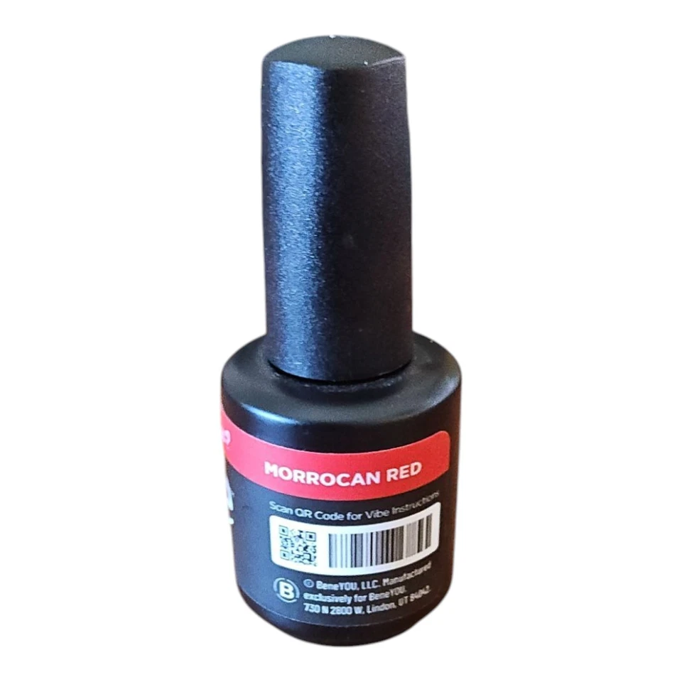 BeneYOU Jamberry Vibe One-Step Gel Polish, Morrocan Red, New - Image 2 of 2