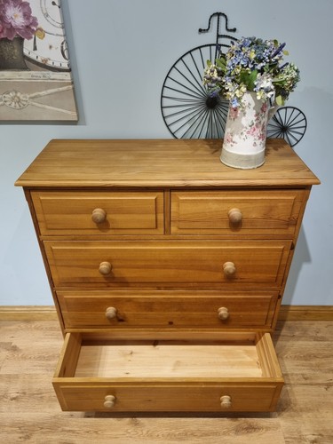 Solid Pine Chest of Drawers - Picture 11 of 12